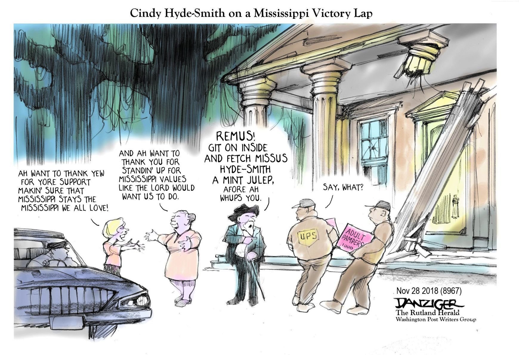 Jeff Danziger cartoon